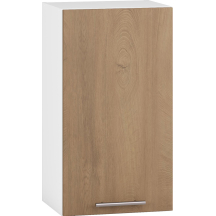 Szafka górna wisząca 1 drzwi G-40/72 Biały / Dąb Miodowy VENTO Podstawowe