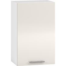 Szafka górna wisząca 1 drzwi G-45/72 Biały / Beżowy Połysk VENTO Podstawowe