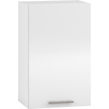 Szafka górna wisząca 1 drzwi G-45/72 Biały / Biały Połysk VENTO Podstawowe