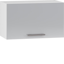 Szafka górna wisząca okapowa 1 klapa GO-60/36 Biały / Jasny Popiel Połysk VENTO Podstawowe