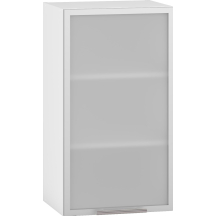 Szafka górna wisząca 1 drzwi witryna GV-40/72 Prawa Biały VENTO Podstawowe