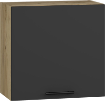 Szafka górna wisząca 1 drzwi GOO-60/58 Dąb Craft / Antracyt VENTO Podstawowe
