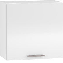 Szafka górna wisząca 1 drzwi GOO-60/58 Biały / Biały Połysk VENTO Podstawowe