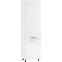 Szafka dolna słupek wysoki DU-60/214 Biały / Biały Połysk VENTO Podstawowe