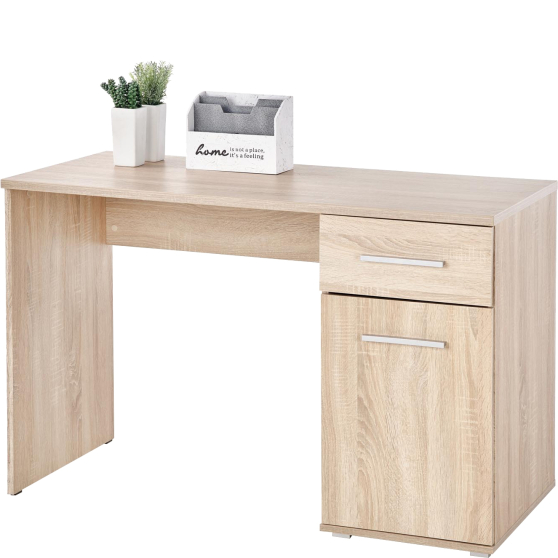 Biurko B-1 Dąb Sonoma LIMA Podstawowe