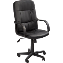 Fotel obrotowy pracowniczy DENZEL Czarny Podstawowe