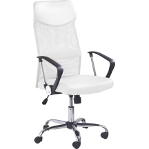 Fotel obrotowy pracowniczy VIRE Biały Podstawowe