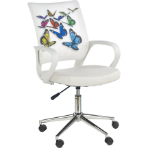 Fotel obrotowy młodzieżowy IBIS BUTTERFLY Podstawowe