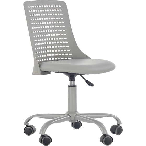 Fotel obrotowy młodzieżowy PURE Popiel Podstawowe