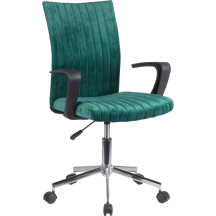 Fotel obrotowy młodzieżowy DORAL Ciemny Zielony Podstawowe