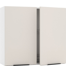 Szafka górna wisząca z suszarką 2 drzwi W80SU ALU SONJA Podstawowe (1)