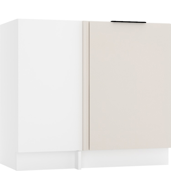 Szafka dolna stojąca narożna 1 drzwi 90x44 DNP SONJA Podstawowe (1)