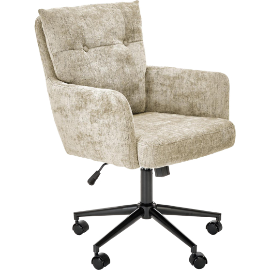 Fotel obrotowy FLORES Jasny Brąz Podstawowe