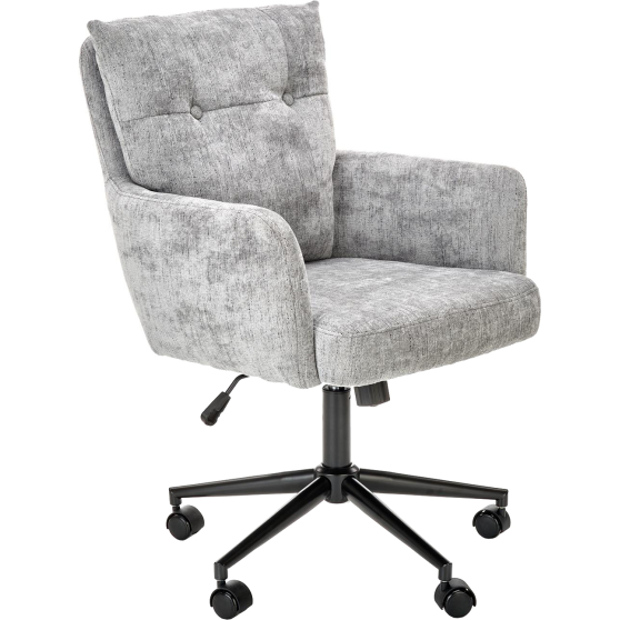 Fotel obrotowy FLORES Jasny Popiel Podstawowe