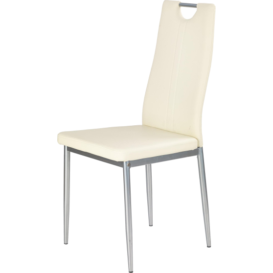 Krzesło metalowe K-202 Krem Podstawowe