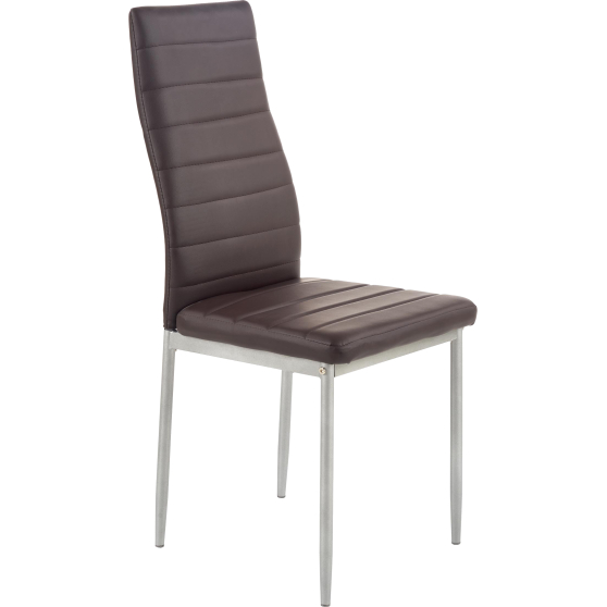 Krzesło metalowe K-70 Ciemny Brąz Podstawowe