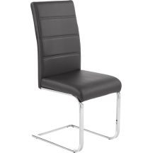 Krzesło metalowe K-85 Czarny Podstawowe