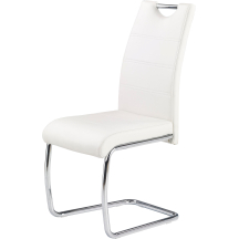 Krzesło metalowe K-211 Biały Podstawowe