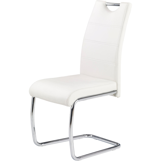 Krzesło metalowe K-211 Biały Podstawowe