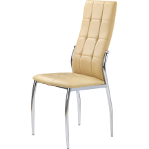 Krzesło metalowe K-209 Beż Podstawowe