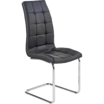 Krzesło metalowe K-147 Czarny Podstawowe