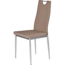 Krzesło metalowe K-202 Cappuccino Podstawowe