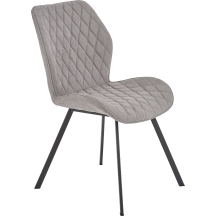 Krzesło metalowe K-360 Czarny / Popiel Podstawowe