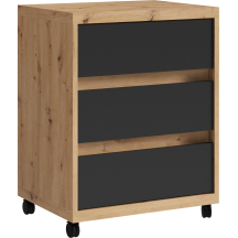 Kontenerek biurowy IGA Dąb Artisan Podstawowe