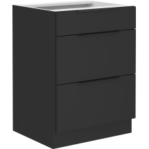 Szafka dolna stojąca 3 szuflady 60D 3S SIENA Podstawowe