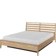 Łóżko 160 x 200 ze stelażem i pojemnikiem CZ-02 COZY Podstawowe