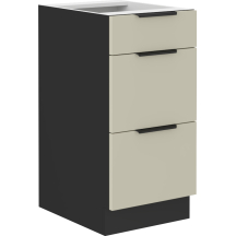 Szafka dolna stojąca 3 szuflady 40 D 3S ARONA Podstawowe