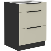 Szafka dolna stojąca 3 szuflady 60D 3S ARONA Podstawowe