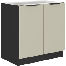 Szafka dolna stojąca 2 drzwi 80 D 2F ARONA Podstawowe