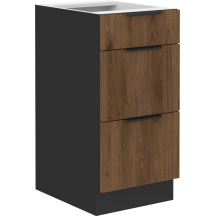 Szafka dolna stojąca 3 szuflady 40 D 3S MONZA Podstawowe