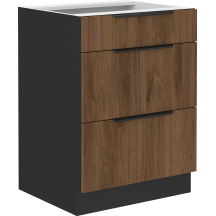 Szafka dolna stojąca 3 szuflady 60D 3S MONZA Podstawowe