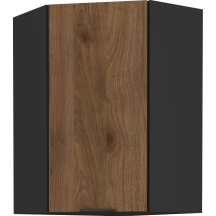 Szafka górna wisząca narożna 1 drzwi 60x60 GN-90 1F 45 MONZA Podstawowe