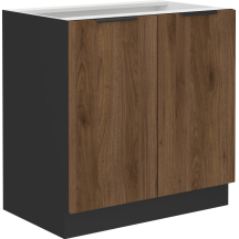 Szafka dolna stojąca 2 drzwi 80 D 2F MONZA Podstawowe