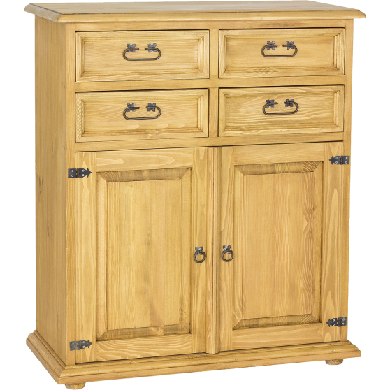 Komoda drewniana sosnowa KD712 Podstawowe (1)