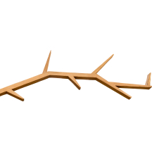 Półka drewniana sosnowa PK709 Podstawowe