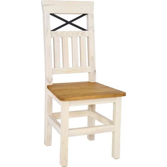 Krzesło drewniane sosnowe KT717 Podstawowe