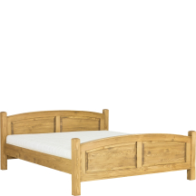 Łóżko drewniane sosnowe 160 x 200 LK704 Podstawowe (1)