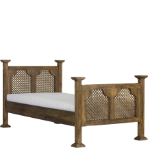 Łóżko drewniane sosnowe 90 x 200 LK705 Podstawowe