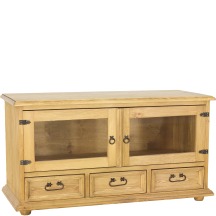 Szafka RTV drewniana sosnowa RV705 Podstawowe (1)