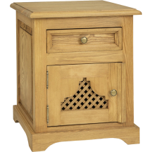 Szafka nocna drewniana sosnowa Lewa SN704 Podstawowe