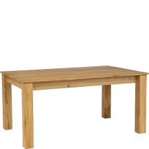 Stół drewniany rozkładany dębowy 180x100x75 ST384 Podstawowe