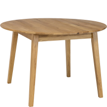 Stół drewniany rozkładany dębowy 118x118x75 ST392 Podstawowe