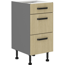 Szafka dolna stojąca 3 szuflady 40 D 3S SCANDI Podstawowe