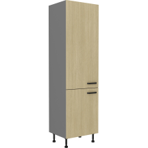 Szafka dolna słupek wysoki pod zabudowę lodówki 60 LO-215 2F SCANDI Podstawowe