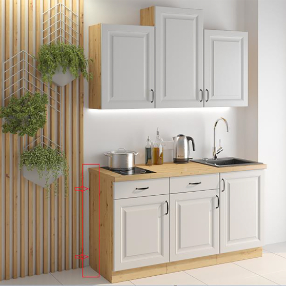 Maskownica 720x55 do szafek kuchennych dolnych Podstawowe