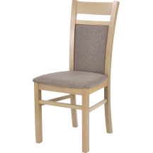 Krzesło drewniane GERARD 2 Dąb Sonoma / tap: Inari 23 Podstawowe